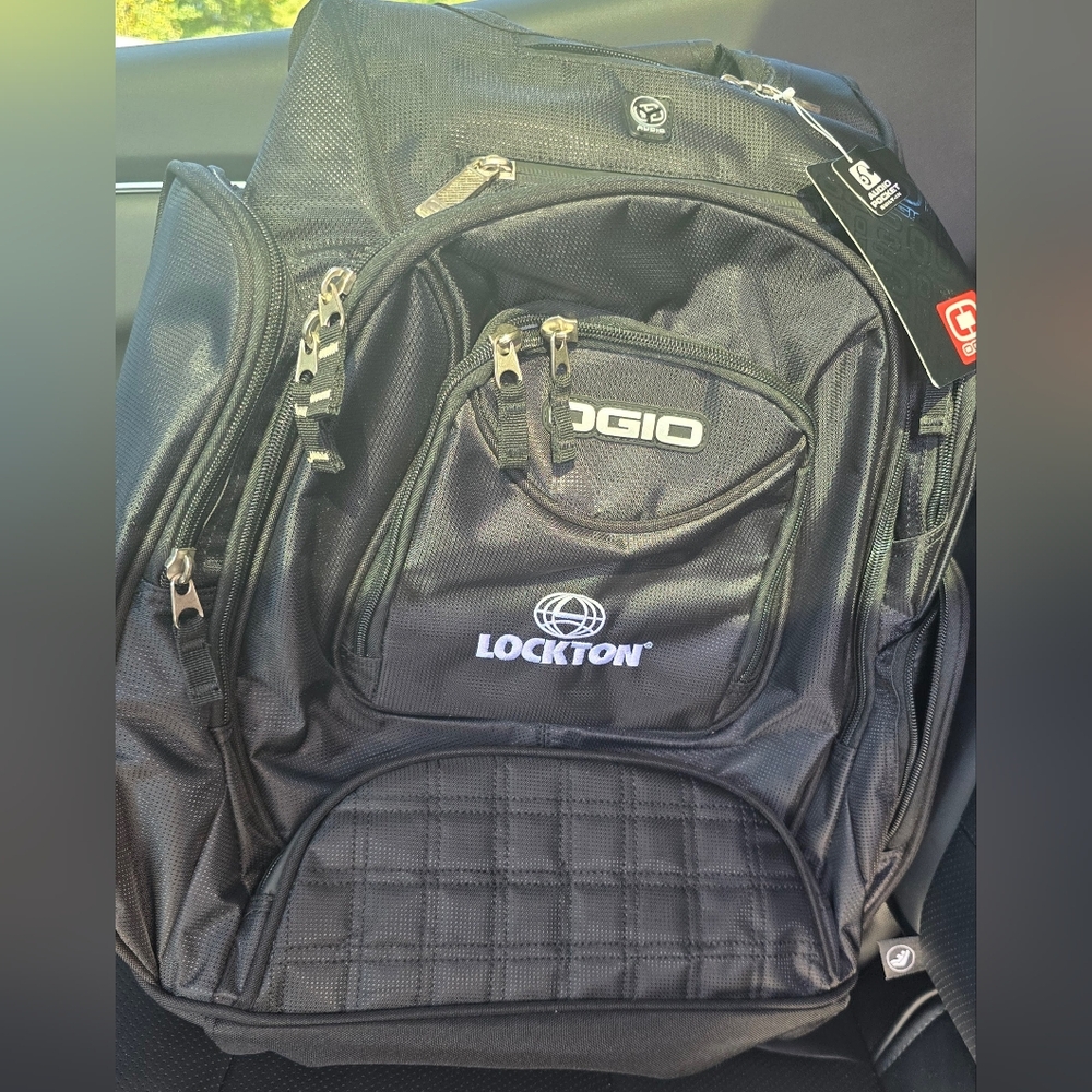 OGIO Black Backpack